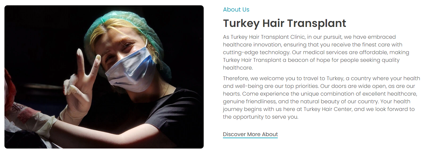Türkiye Saç Ekimi Konusunda Turkey Hair Center